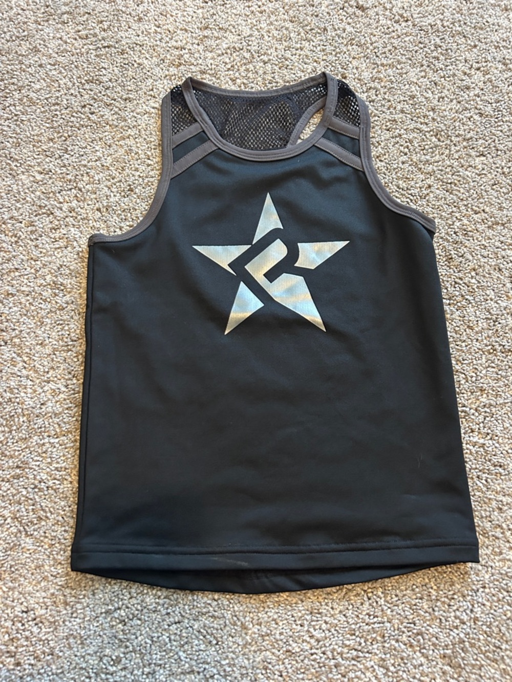 Girls Black Rebel Athletic Tank Top